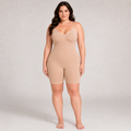 Tummy Control Seamless Shaping Bodysuit Beige