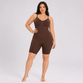 Tummy Control Seamless Shaping Bodysuit Dark Brown