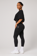 Buttery High Waist Yoga Leggings Black
