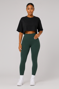 Tummy Control High Waist Leggings Green