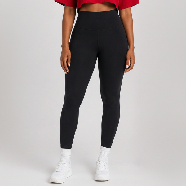 Tummy Control High Waist Leggings Black