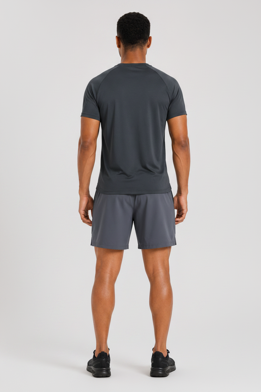 7" Quick Dry Training Shorts Dark Grey