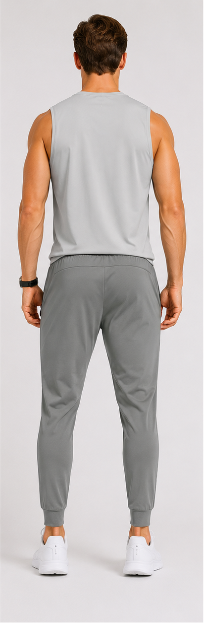 Lightweight Athletic Training Joggers Grey