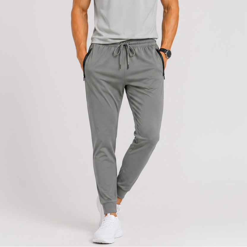Lightweight Athletic Training Joggers Grey