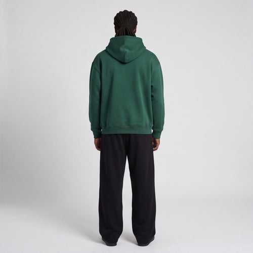 Heavyweight Fleece Pullover Hoodie Green