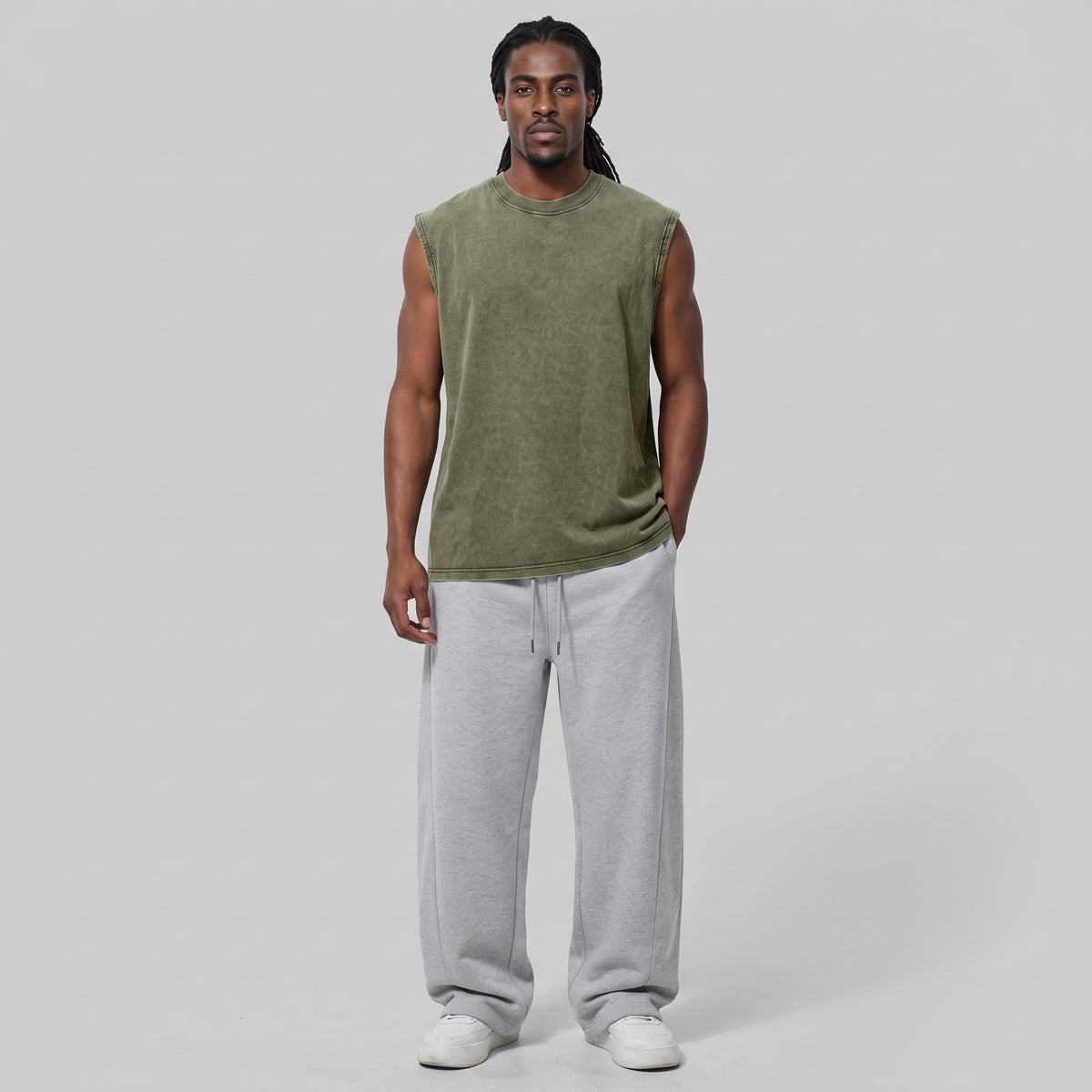 Acid Wash Loose Fit Tank
