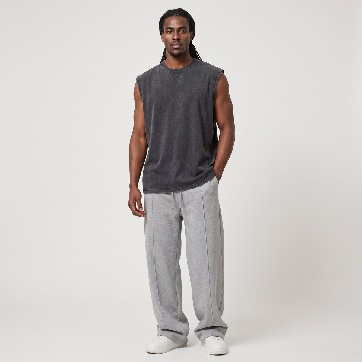 Acid Wash Loose Fit Tank