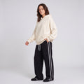 Heavyweight Fleece Pullover Hoodie Apricot