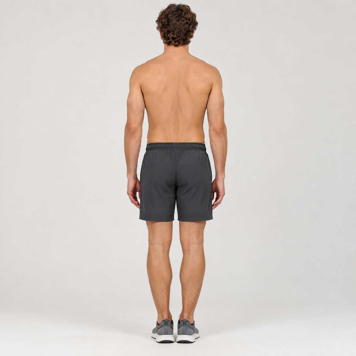 7" Zip Pocket Performance Shorts Dark Grey