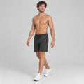 7" Zip Pocket Performance Shorts Dark Grey